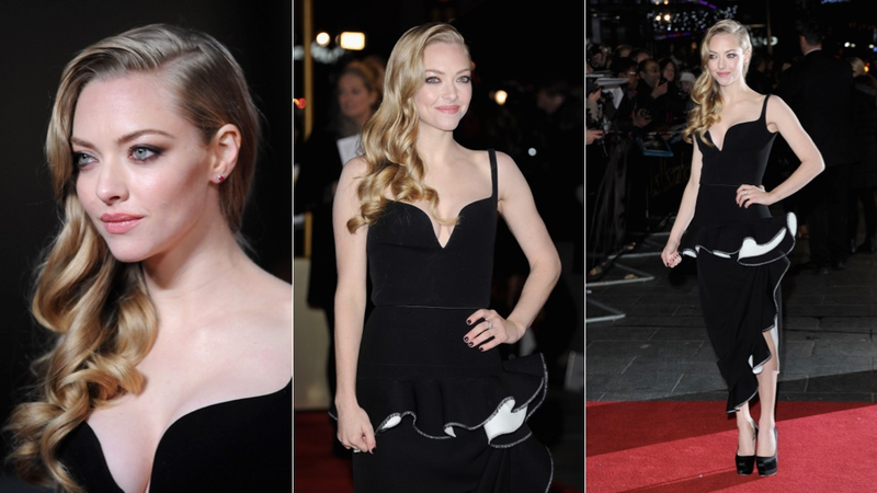 Illustration for article titled Anne Hathaway's Dress Was as Ridiculous as a Castle on a Cloud at the Les Mis Premiere
